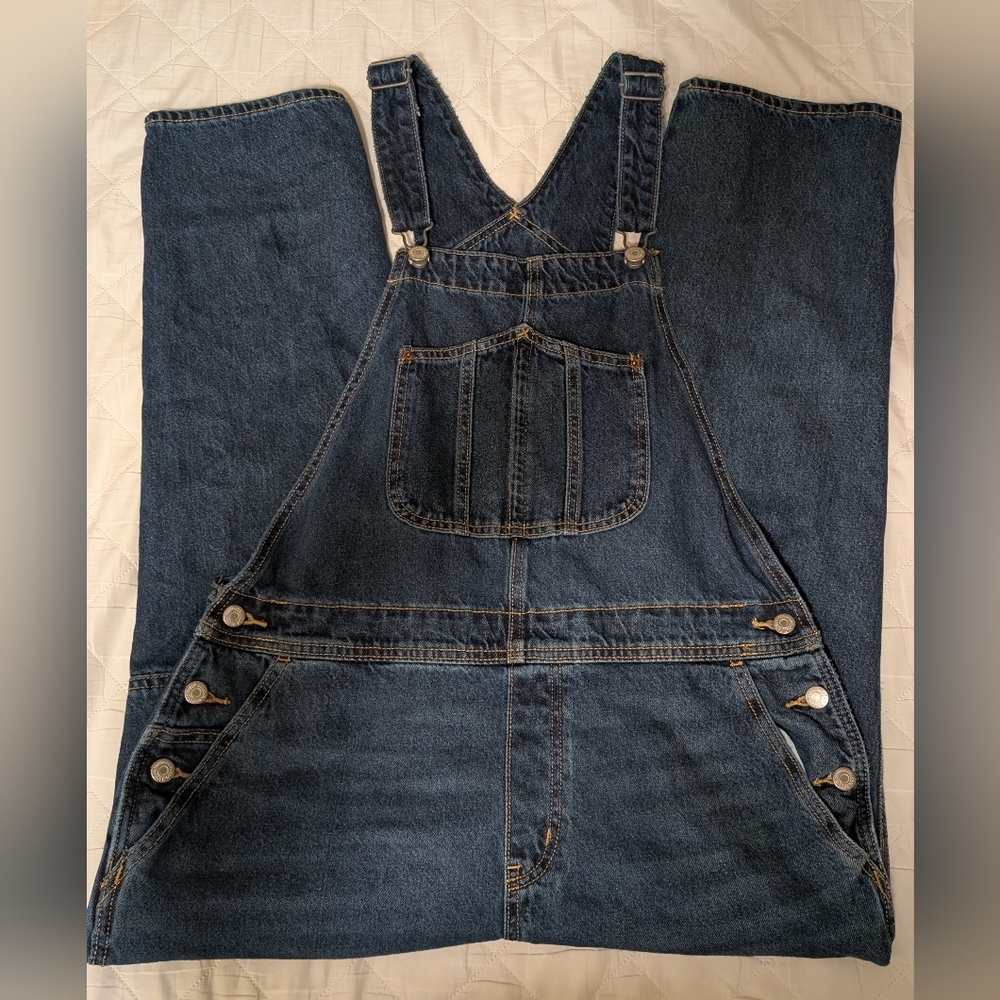 Blue Denim Overalls